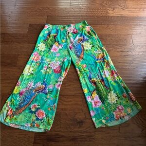 Rub Yaya Rhinestone Peacock Nouveau Pants‎
